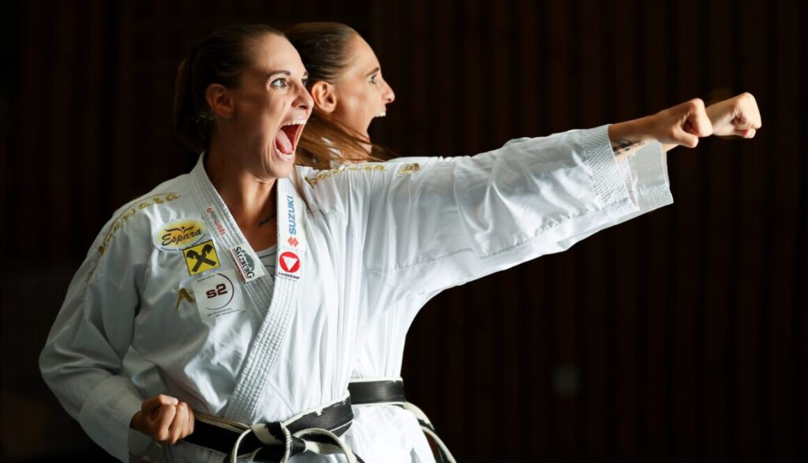 KARATE - Alisa Buchinger, photo shoot