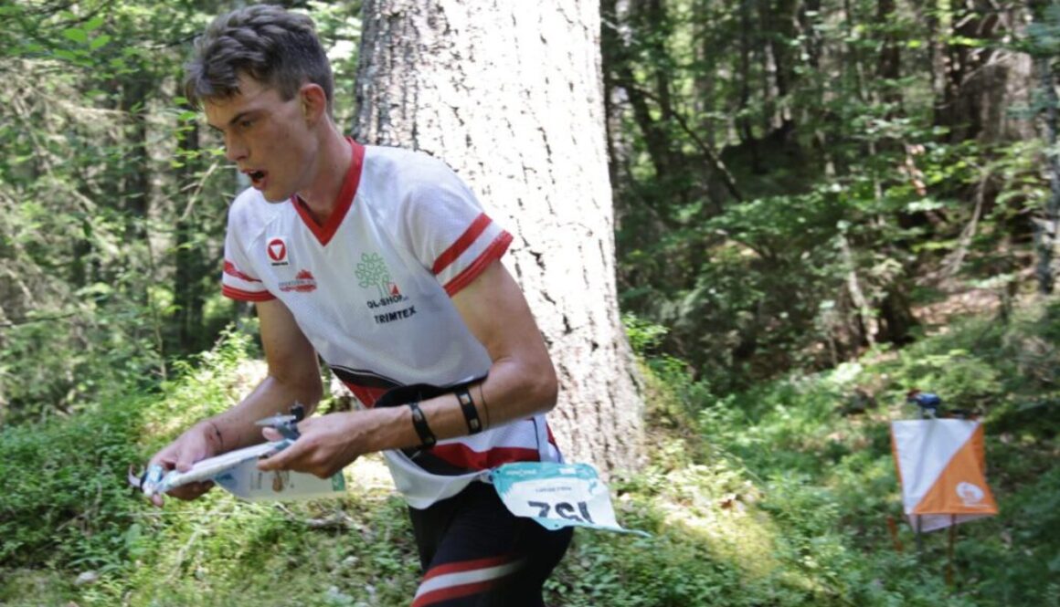 Jannis Bonek, AUT (Bronce Medal in Middle Distance), captured during the Long Distance Final