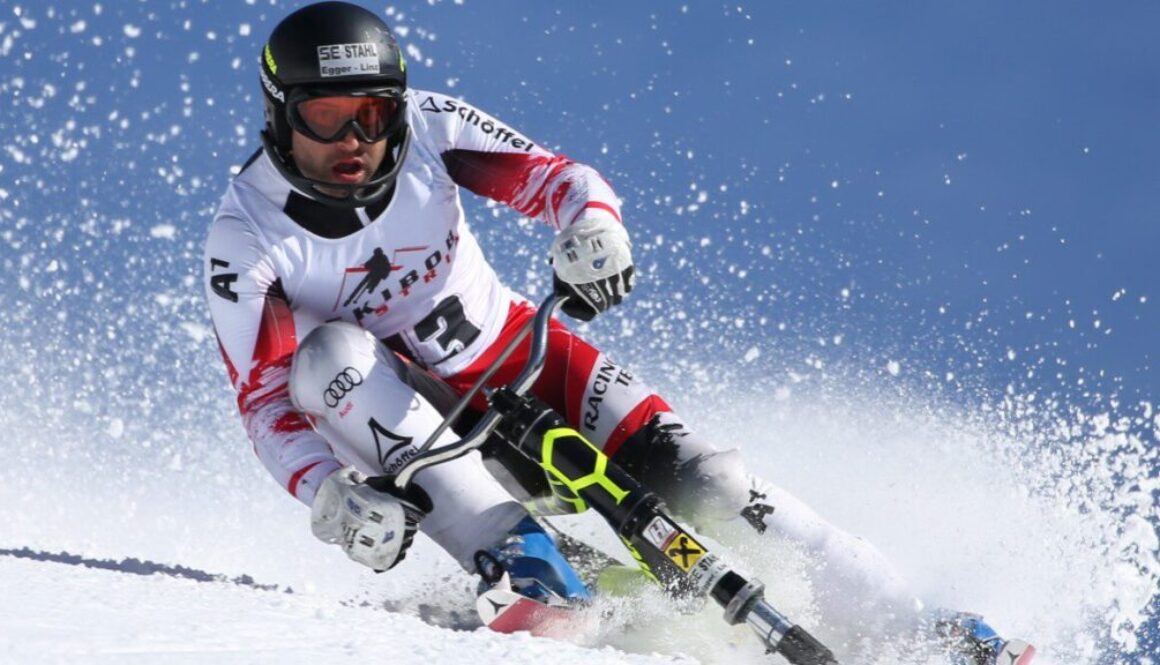 Skibob-Action