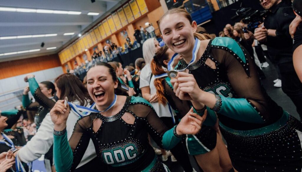 Jubel über die Goldmedaille bei den Fierce Dragons