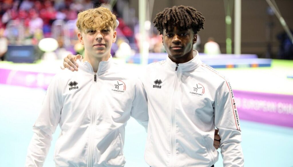 Gino-Vetter+Alfred-Schwaiger_Mehrkampf-Finale_JEM-Kunstturnen_Rimini-2024