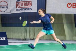Olsacher beim Badminton Olsacher beim Badminton