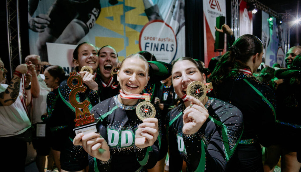 Sport Austria Finals - Cheersport, 06.06.2026, Wien. (Photo: Michael Meindl)