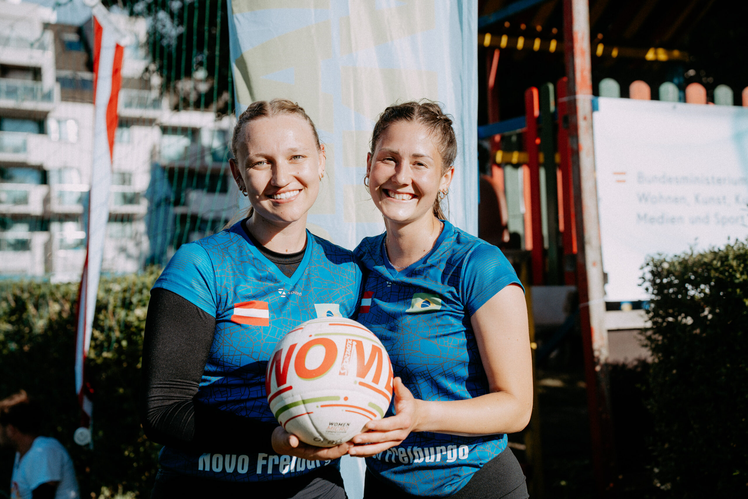 Sport Austria Finals - Faustball, 05.06.2026, Wien. (Photo: Nils Lang)